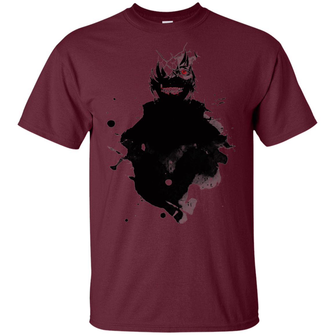 T-Shirts Maroon / YXS Spirit Kaneki Youth T-Shirt