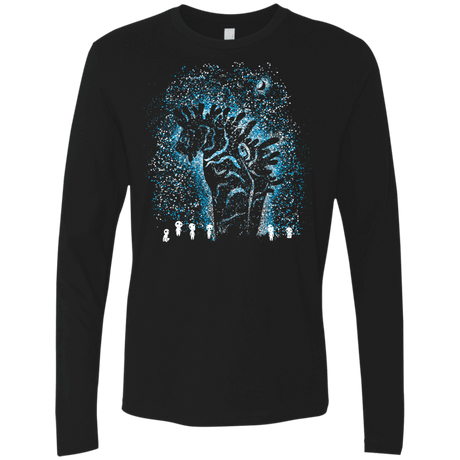 T-Shirts Black / S Spirits In The Night Men's Premium Long Sleeve