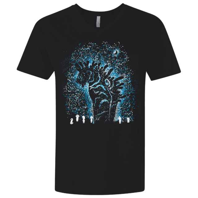 T-Shirts Black / X-Small Spirits In The Night Men's Premium V-Neck
