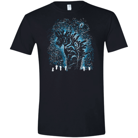 T-Shirts Black / X-Small Spirits In The Night Men's Semi-Fitted Softstyle
