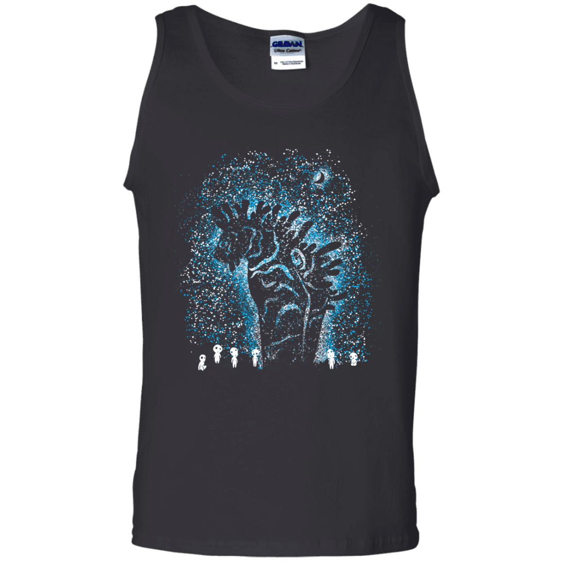 T-Shirts Black / S Spirits In The Night Men's Tank Top