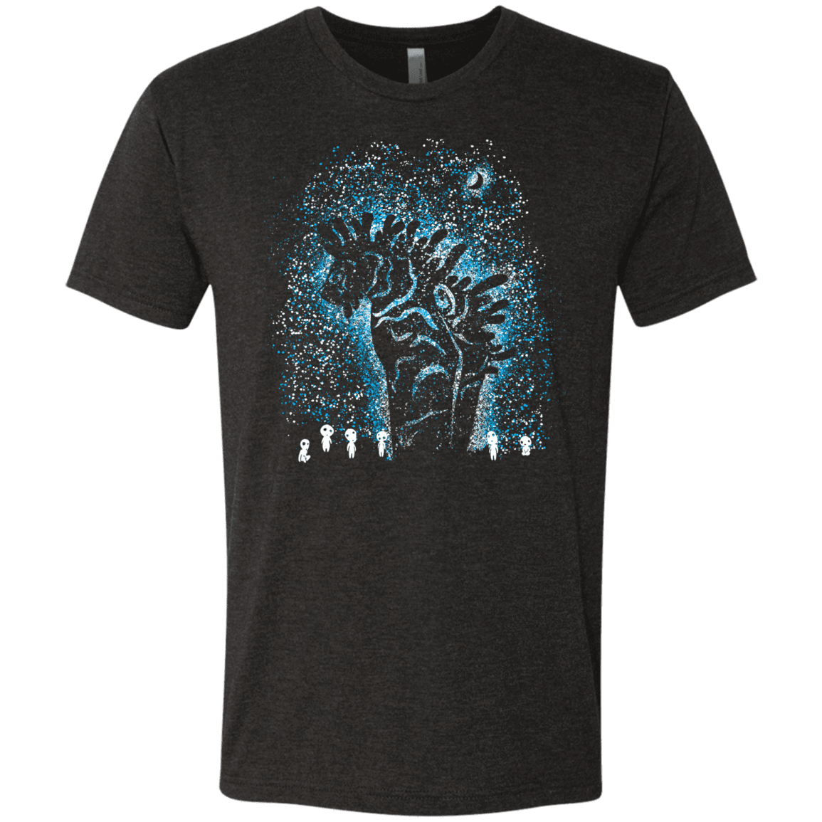 T-Shirts Vintage Black / S Spirits In The Night Men's Triblend T-Shirt