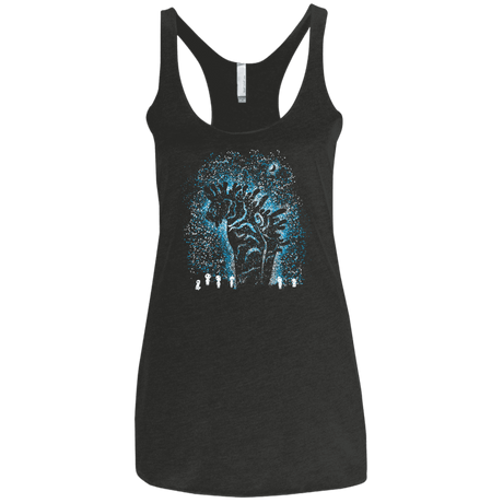T-Shirts Vintage Black / X-Small Spirits In The Night Women's Triblend Racerback Tank