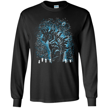 T-Shirts Black / YS Spirits In The Night Youth Long Sleeve T-Shirt