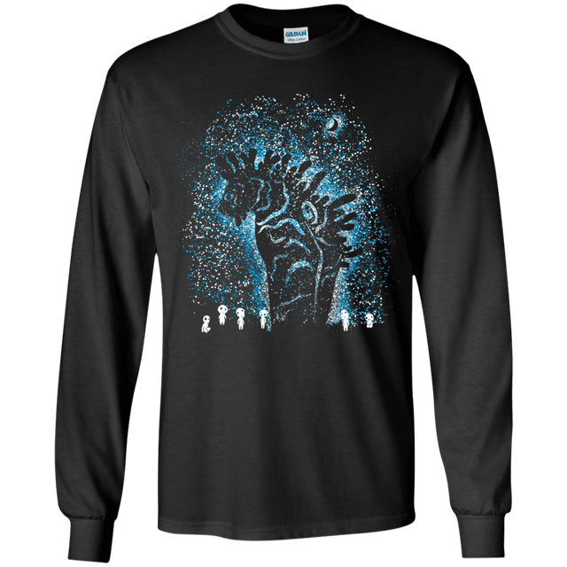 T-Shirts Black / YS Spirits In The Night Youth Long Sleeve T-Shirt