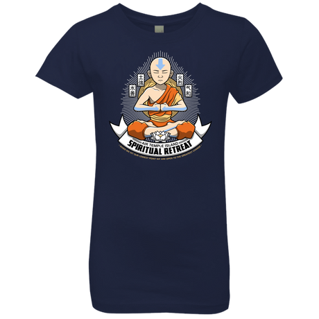 T-Shirts Midnight Navy / YXS SPIRITUAL RETREATT Girls Premium T-Shirt