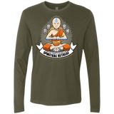 T-Shirts Military Green / Small SPIRITUAL RETREATT Men's Premium Long Sleeve