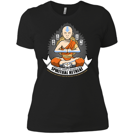 T-Shirts Black / X-Small SPIRITUAL RETREATT Women's Premium T-Shirt