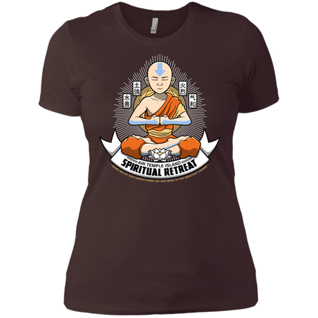 T-Shirts Dark Chocolate / X-Small SPIRITUAL RETREATT Women's Premium T-Shirt