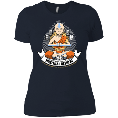T-Shirts Midnight Navy / X-Small SPIRITUAL RETREATT Women's Premium T-Shirt