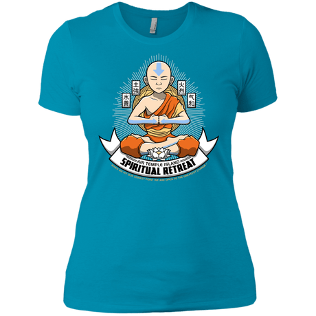 T-Shirts Turquoise / X-Small SPIRITUAL RETREATT Women's Premium T-Shirt