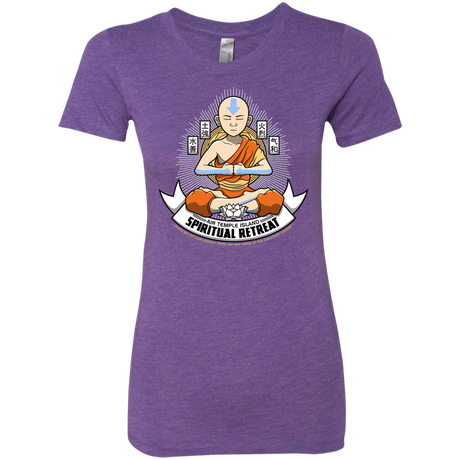 T-Shirts Purple Rush / Small SPIRITUAL RETREATT Women's Triblend T-Shirt