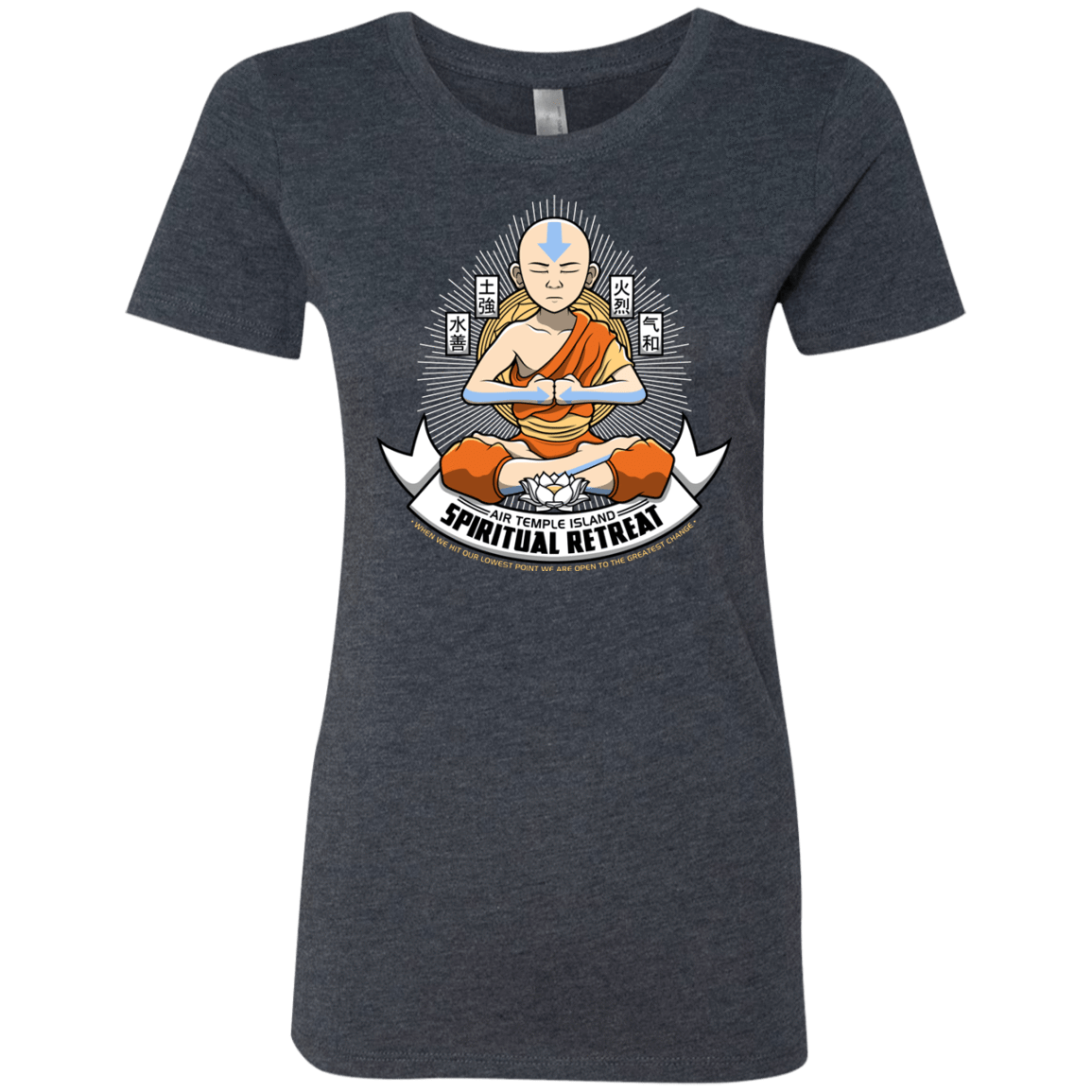 T-Shirts Vintage Navy / Small SPIRITUAL RETREATT Women's Triblend T-Shirt