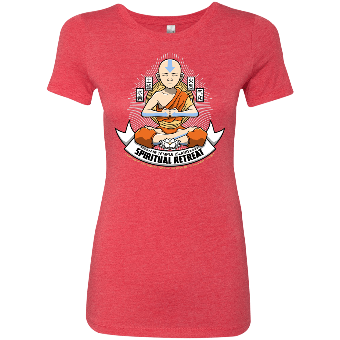 T-Shirts Vintage Red / Small SPIRITUAL RETREATT Women's Triblend T-Shirt