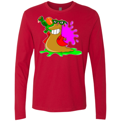 T-Shirts Red / Small Splash party Men's Premium Long Sleeve