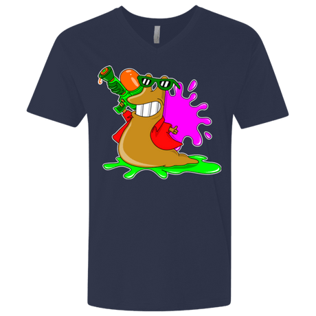 T-Shirts Midnight Navy / X-Small Splash party Men's Premium V-Neck