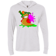 T-Shirts Heather White / X-Small Splash party Triblend Long Sleeve Hoodie Tee