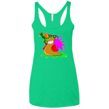 T-Shirts Envy / X-Small Splash party Women's Triblend Racerback Tank