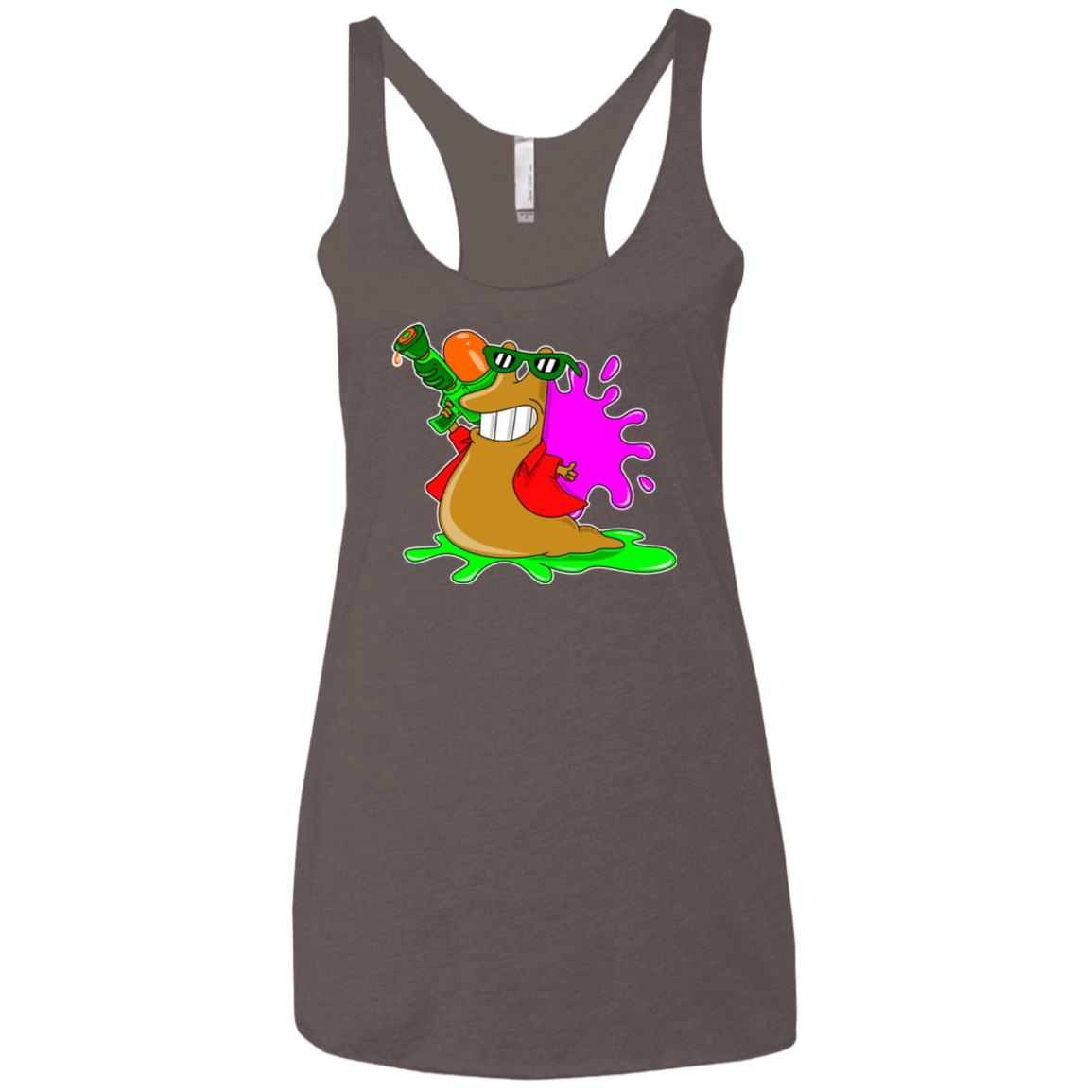 T-Shirts Macchiato / X-Small Splash party Women's Triblend Racerback Tank