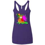 T-Shirts Purple / X-Small Splash party Women's Triblend Racerback Tank