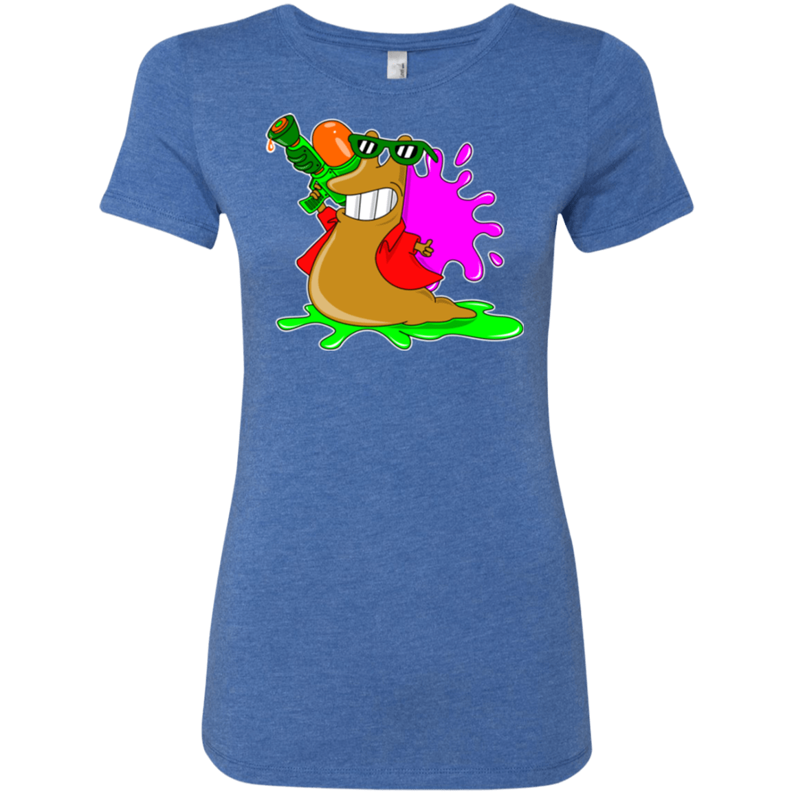 T-Shirts Vintage Royal / Small Splash party Women's Triblend T-Shirt