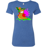 T-Shirts Vintage Royal / Small Splash party Women's Triblend T-Shirt
