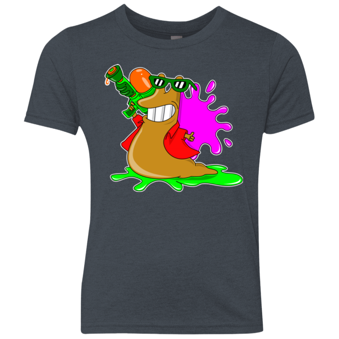 T-Shirts Vintage Navy / YXS Splash party Youth Triblend T-Shirt