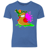 T-Shirts Vintage Royal / YXS Splash party Youth Triblend T-Shirt