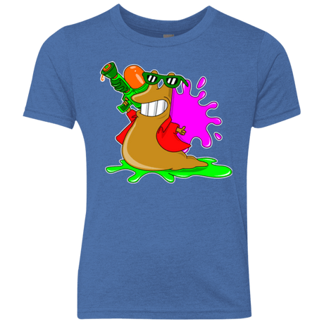 T-Shirts Vintage Royal / YXS Splash party Youth Triblend T-Shirt