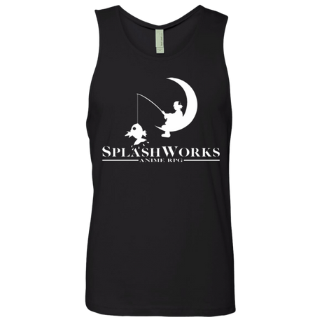 T-Shirts Black / Small Splash Works Men's Premium Tank Top