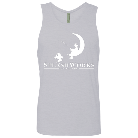 T-Shirts Heather Grey / Small Splash Works Men's Premium Tank Top