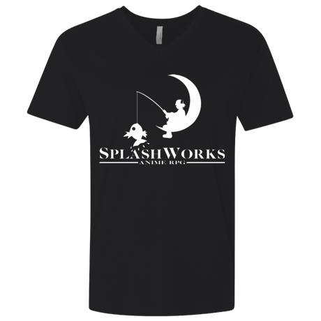 T-Shirts Black / X-Small Splash Works Men's Premium V-Neck