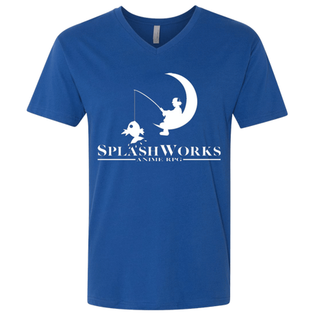 T-Shirts Royal / X-Small Splash Works Men's Premium V-Neck