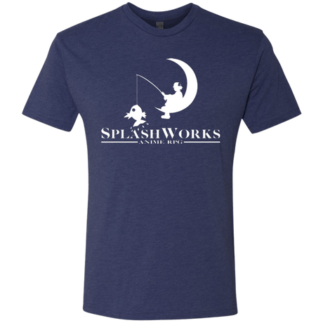 T-Shirts Vintage Navy / Small Splash Works Men's Triblend T-Shirt