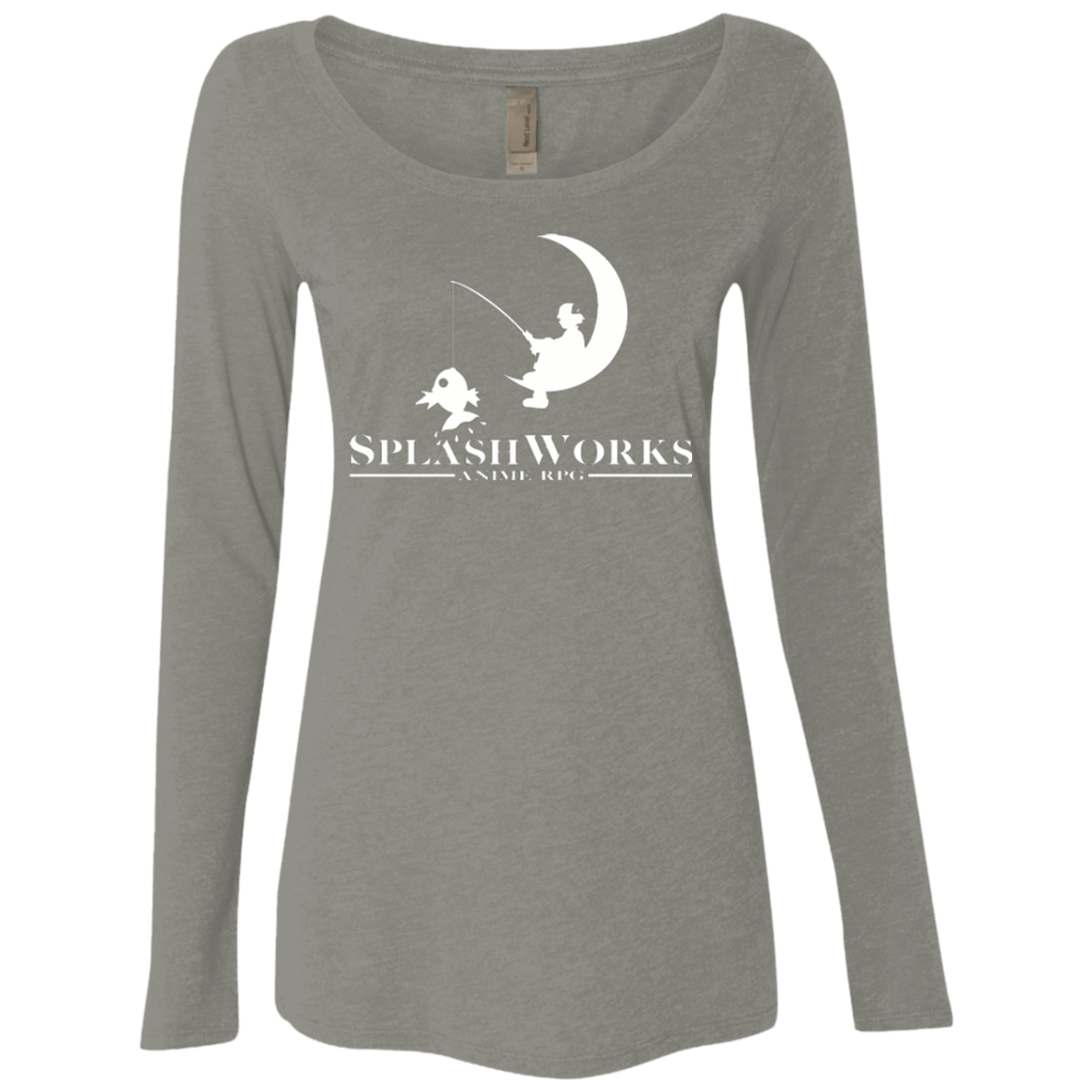 T-Shirts Venetian Grey / Small Splash Works Women's Triblend Long Sleeve Shirt