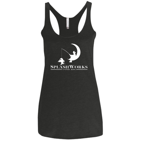T-Shirts Vintage Black / X-Small Splash Works Women's Triblend Racerback Tank
