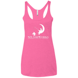 T-Shirts Vintage Pink / X-Small Splash Works Women's Triblend Racerback Tank