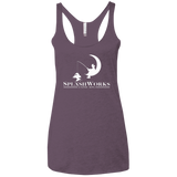 T-Shirts Vintage Purple / X-Small Splash Works Women's Triblend Racerback Tank