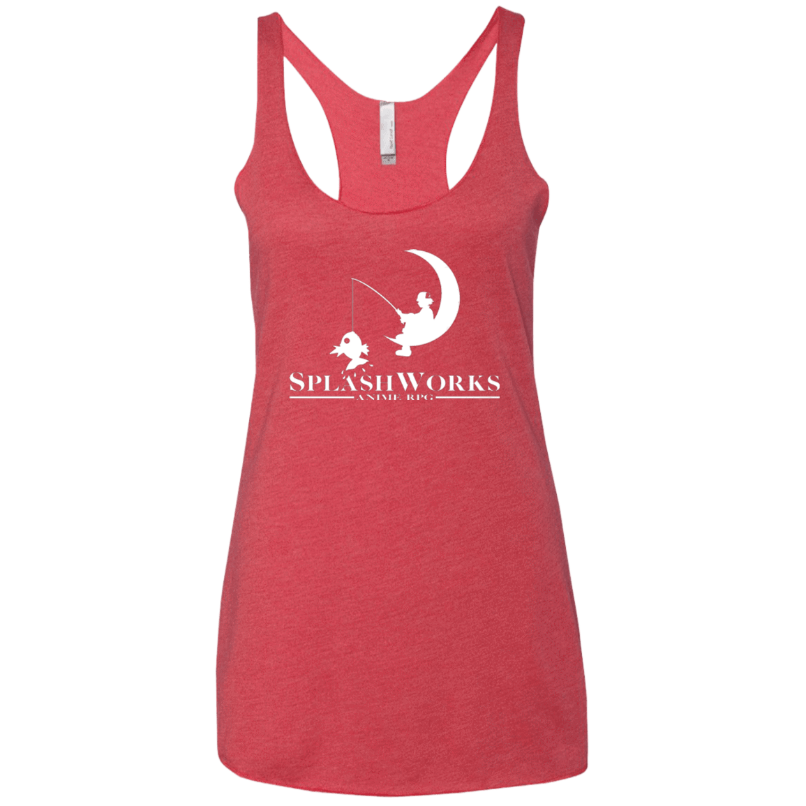 T-Shirts Vintage Red / X-Small Splash Works Women's Triblend Racerback Tank