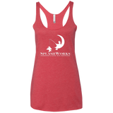 T-Shirts Vintage Red / X-Small Splash Works Women's Triblend Racerback Tank