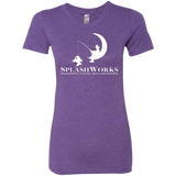 T-Shirts Purple Rush / Small Splash Works Women's Triblend T-Shirt