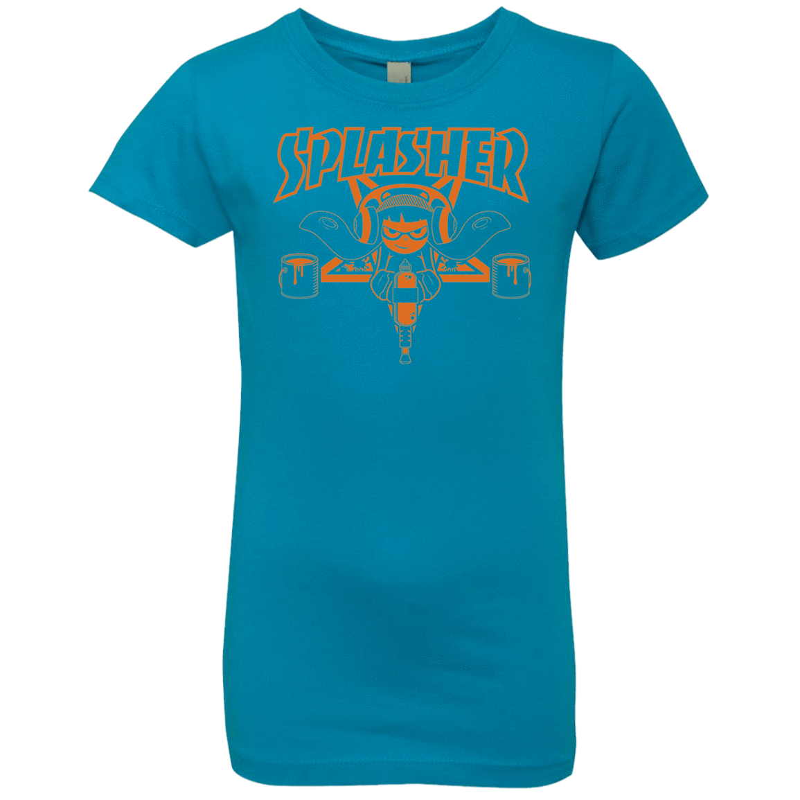 T-Shirts Turquoise / YXS SPLASHER Girls Premium T-Shirt