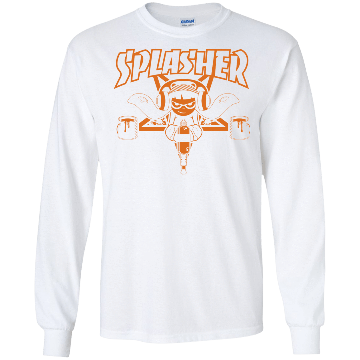 T-Shirts White / S SPLASHER Men's Long Sleeve T-Shirt