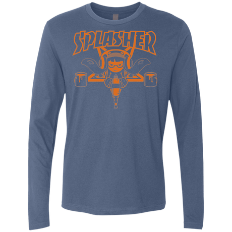 T-Shirts Indigo / S SPLASHER Men's Premium Long Sleeve