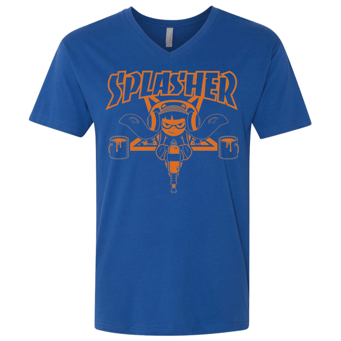 T-Shirts Royal / X-Small SPLASHER Men's Premium V-Neck