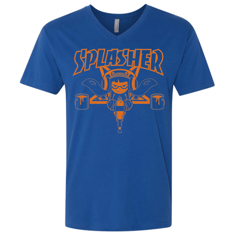 T-Shirts Royal / X-Small SPLASHER Men's Premium V-Neck