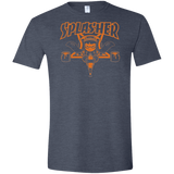 T-Shirts Heather Navy / S SPLASHER Men's Semi-Fitted Softstyle