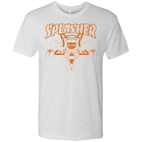 T-Shirts Heather White / S SPLASHER Men's Triblend T-Shirt