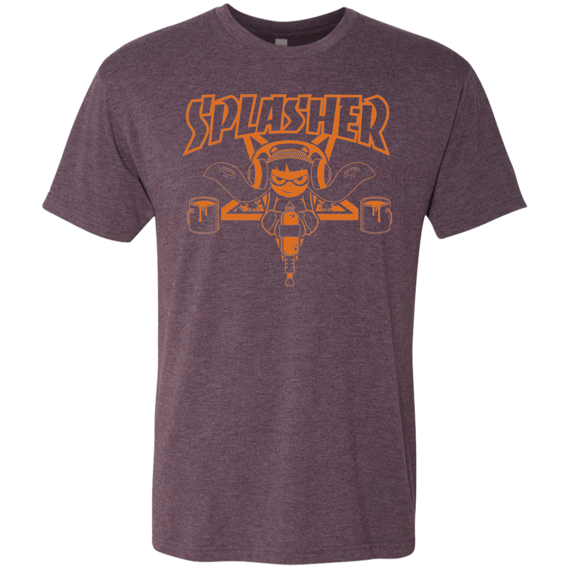 T-Shirts Vintage Purple / S SPLASHER Men's Triblend T-Shirt