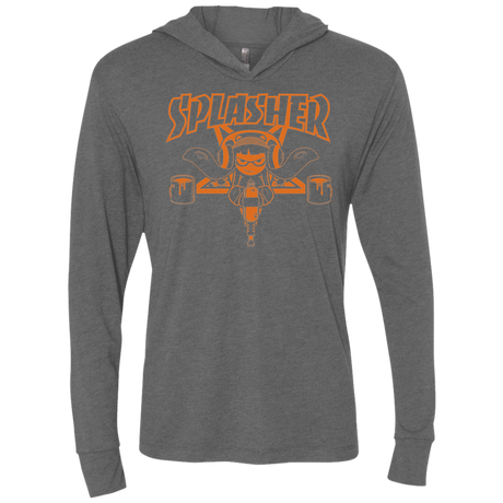 T-Shirts Premium Heather / X-Small SPLASHER Triblend Long Sleeve Hoodie Tee